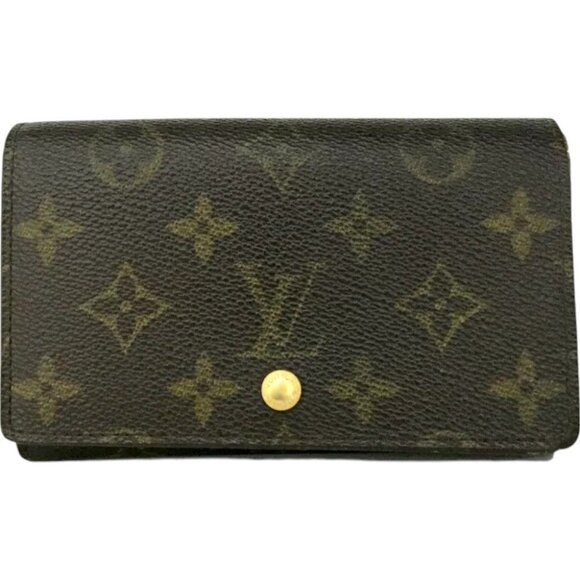 209155BU (L1) Louis Vuitton Wallet Brown Monogram - Picture 1 of 10